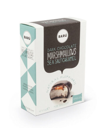 Marshmallows - Skumfidus med havsalt karamel og mørk chokolade