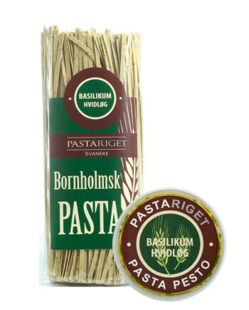 Basilikum Hvidløgs Pasta & Pesto, Pastariget Bornholm