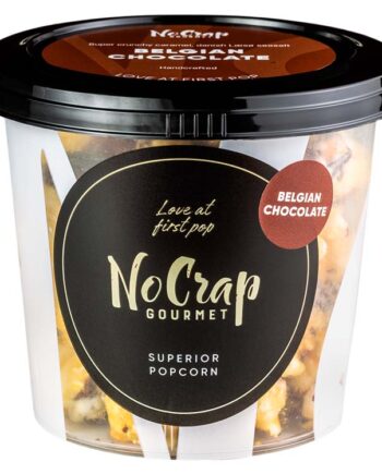 Popcorn med Belgisk chokolade, No Crap