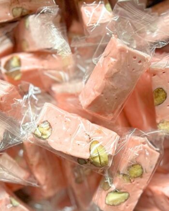 STORKØB, Fransk Nougat med røde bær - Bites (78 stk.)