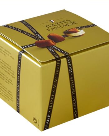 Franske Chokoladetrøfler (Guld) - 100 g.