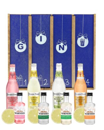 Adventskalender med aromatisk gin & tonic (2 drinks/låge)