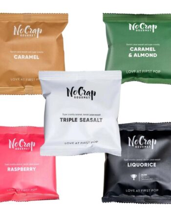 Popcorn 5-pak assorteret, No Crap Flowpack