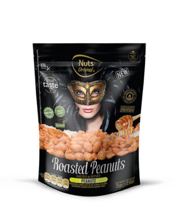 Salt- og honningristede peanuts - Nuts Original