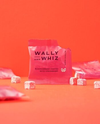 Flowpack Wally & Whiz vingummi - Solbær med Jordbær