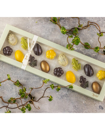 Gaveæske med 16 fyldte chokolader - Xocolatl