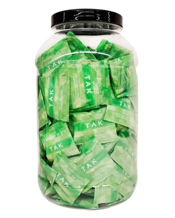 125 'TAK' Flowpack Wally & Whiz vingummi - Lime m. Citron