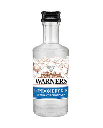 Warner's London Dry Gin, 5 cl