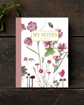 Noteshæfte | Rose floral