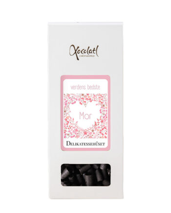 Blød saltlakrids i æske - vælg variant - Mor - lyserød