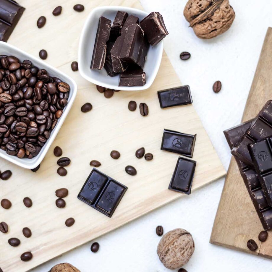 Kaffe med Chokolade