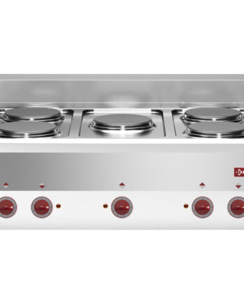 El-komfur 5 stegeplader -Top-