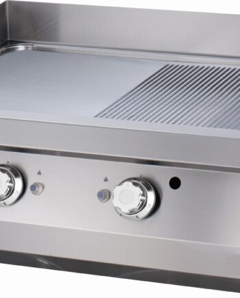Heavy Duty Stegeplade - Halvrillet - Dobbelt enhed - 70 cm dyb - Gas