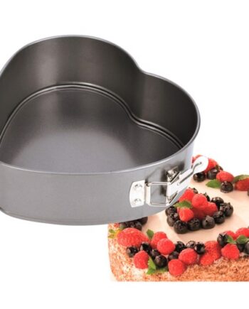 Hjerteformet springform 22 x 21 cm. - Hurtig levering