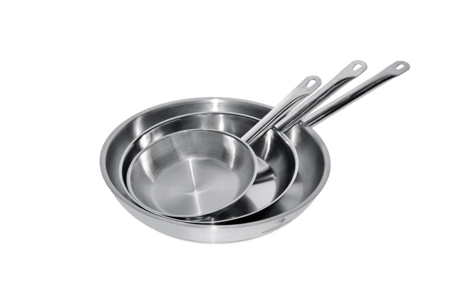 Stegepande - Rustfrit Stål - 24 cm