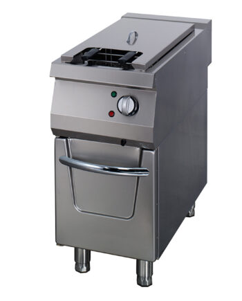 Premium friture - 1 x 22L - Enkelt enhed - 90 cm dyb - med aftapningshane - elektrisk - 18 kW