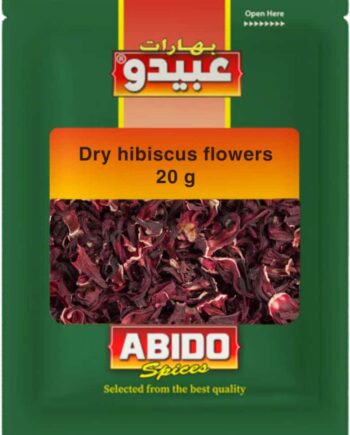 Abido Hibiscus, Tørret 20 g