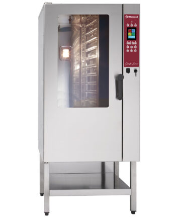 Combisteamer - Konvektion og damp 15 GN 1/1 touch screen / auto clean