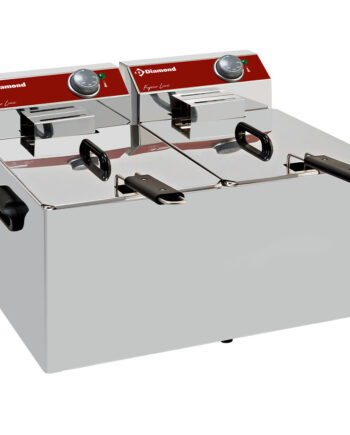 Friture - 2 x 7 liter - 6,4 kW