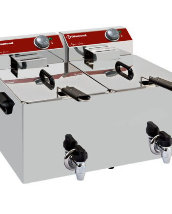 Friture - 2 x 8 liter - 9 kW