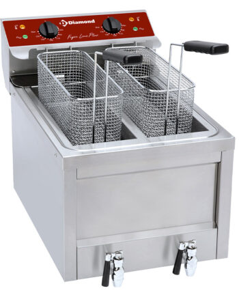 Friture - 2 x 8 liter - 9 kW