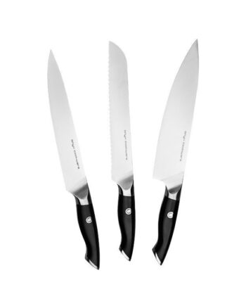 3-dele kokke-forskærings-brød knivsæt for sale | onyx cookwareâ¢
