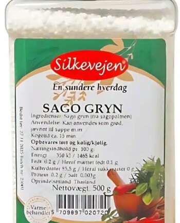 Silkevejen Sagogryn 500 g