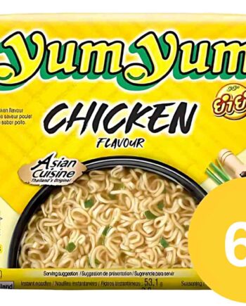 Yum Yum Nudler Kylling 6 stk