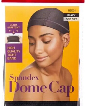 Red By Kiss Spandex Dome Cap Sort