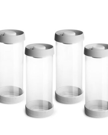 Vakuumcylinder 1500ml sæt  -  4 pakke