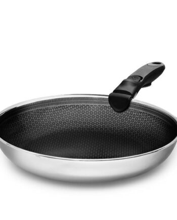 Stegepande med aftageligt håndtag 26cm sæt