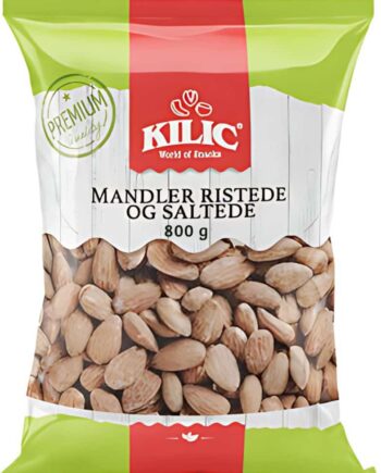 Kilic Mandler Saltede & Ristede 800 g