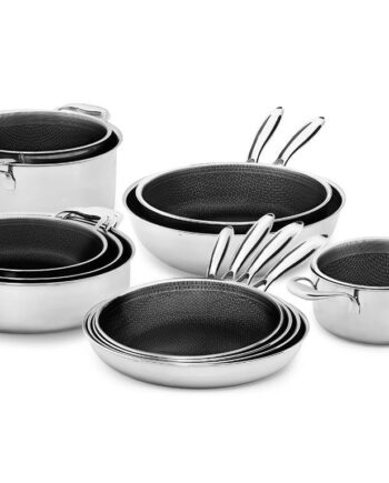 Komplet sæt | 13-dele gryde- og pandesæt | onyx cookware