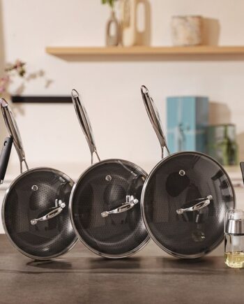 Complete frying pan set  -  3 pieces