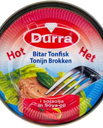Durra Tun i Sojaolie Hot 160 g