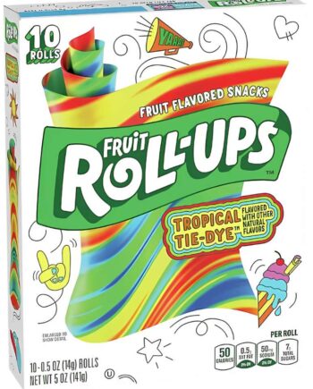 Fruit Roll-Ups Tropical Tie-Dye 141 g
