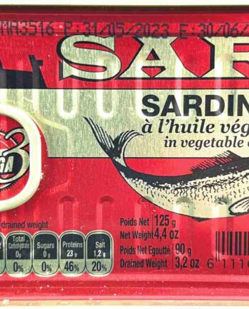 Safi Sardiner i Olie 125 g