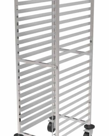 Stikvogn - Rustfrit stål - 400x600 mm - 12 stik