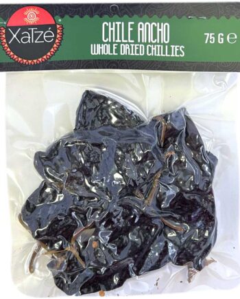 Xatze Tørrede Ancho Chilier (Hele) 75 g