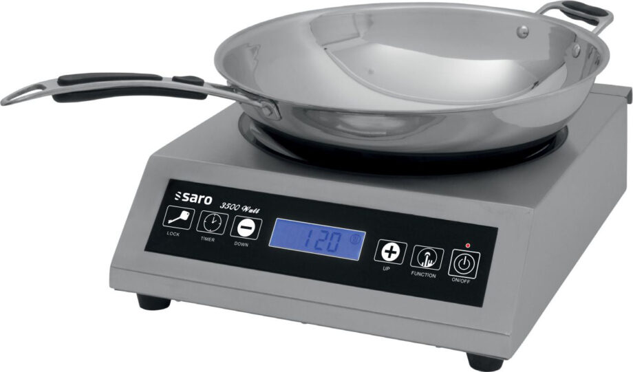 SARO Wok-induktion kogeplade inkl. Wok model LOUISA