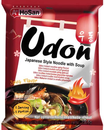 A+ HoSan Udon Nudler Japanese Spicy 232,6 g