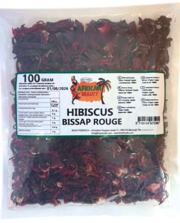 African Beauty Hibiscus, Tørret 100 g