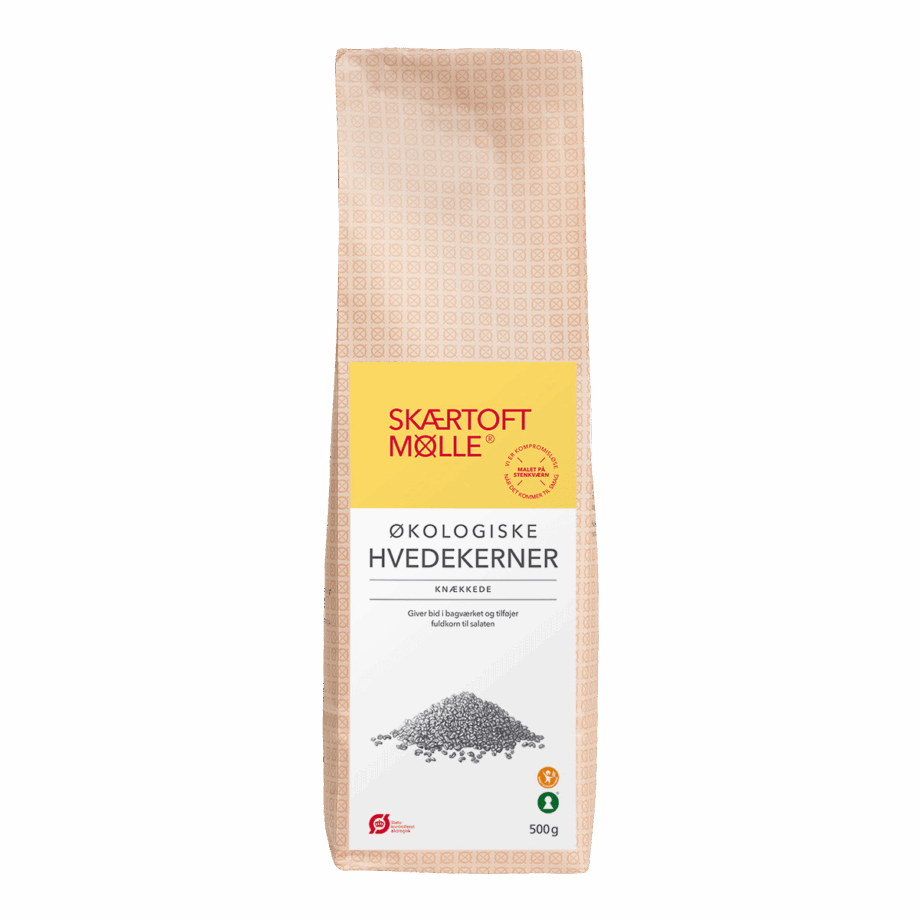 HVEDEKERNER - ØKOLOGISKE - KNÆKKEDE