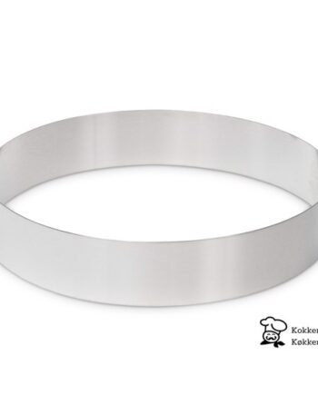 Anretterring / Kagering / Moussering, Ø28 cm. H6 cm fra Kokkens Køkkengrej - Hurtig levering