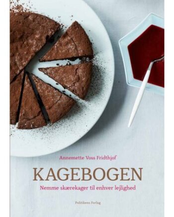 KAGEBOGEN AF ANNEMETTE VOSS + 2 POSER KAGEMEL FRA SKÆRTOFT MØLLE