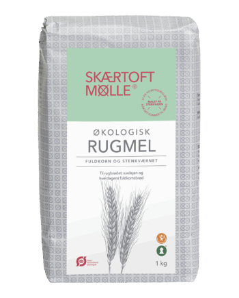 RUGMEL - ØKOLOGISK - FULDKORN