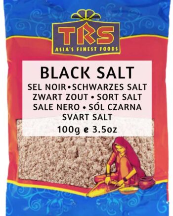 TRS Sort Salt, Stødt 100 g
