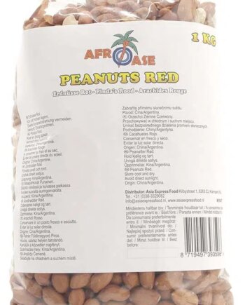 Afroase Peanuts, Røde 1 kg