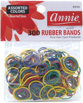 Annie Mixed Hårelastikker 300 stk