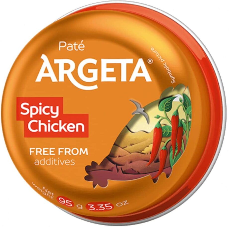 Argeta Kyllingepostej Pikant 95 g